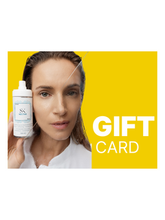 Poklon kartica prikaza žene koja drži Skintegra Nectar